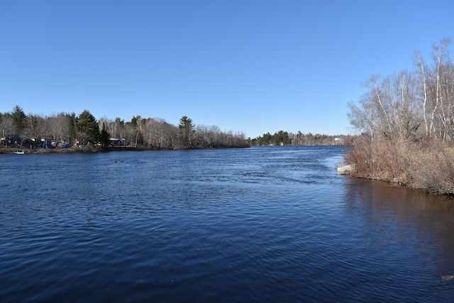 view of water view