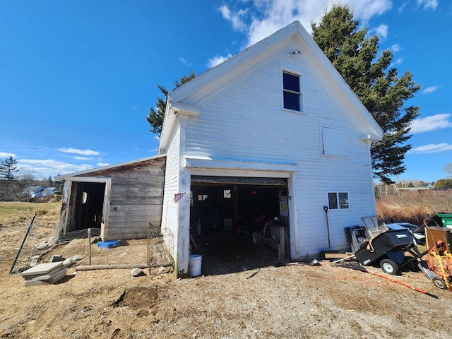 view of property exterior