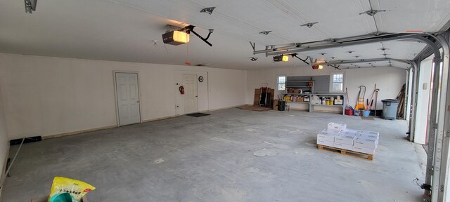 149 Bellevue St, Madawaska, ME 04756 - garage with a garage door opener