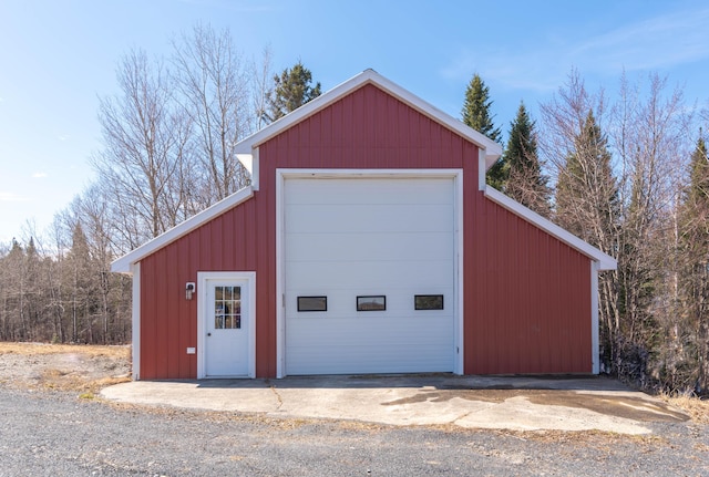 149 Bellevue St, Madawaska, ME 04756 - view of detached garage