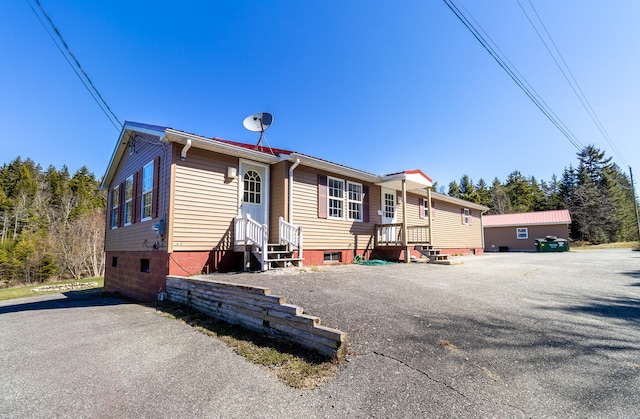 view of front of house