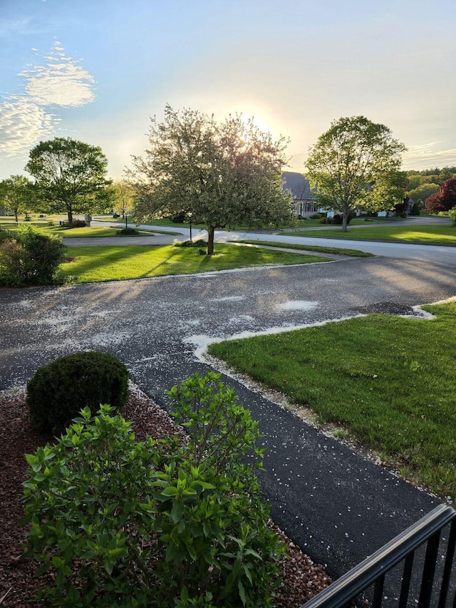 view of road