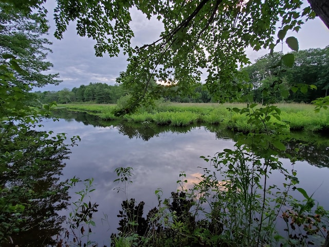 view of water view