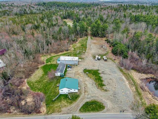 view of aerial view