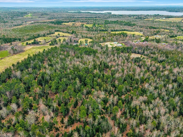 view of aerial view