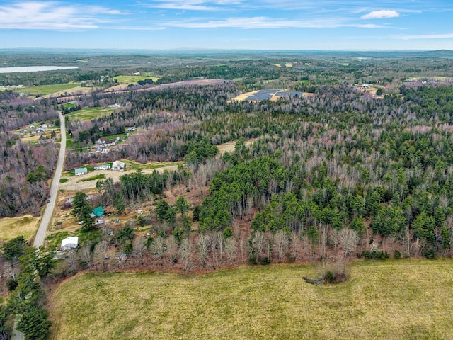 view of aerial view