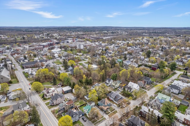 view of aerial view