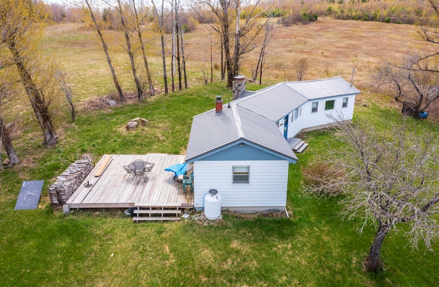 715 Great Pond Rd, Aurora, ME 04408 - aerial view