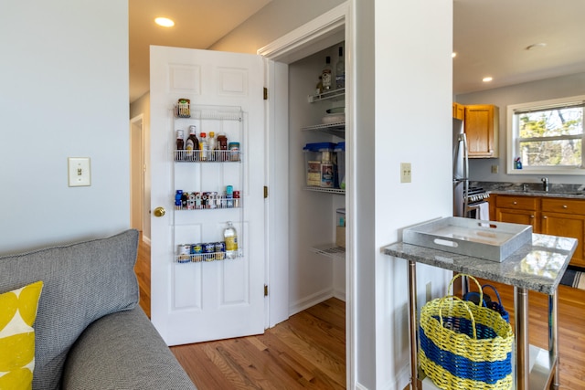 pantry with sink