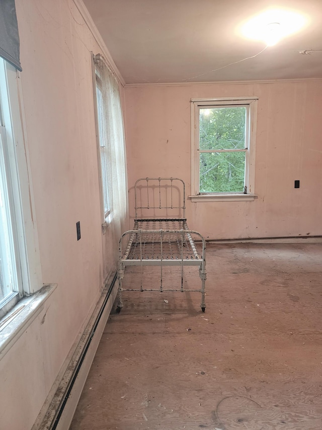 17 Otter Creek Dr, Mount Desert, ME 04660 - unfurnished bedroom with a baseboard radiator