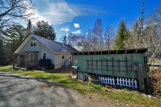 242 Crescent Park Rd, New Limerick, ME 04761 - view of side of property