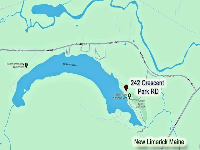 242 Crescent Park Rd, New Limerick, ME 04761 - map