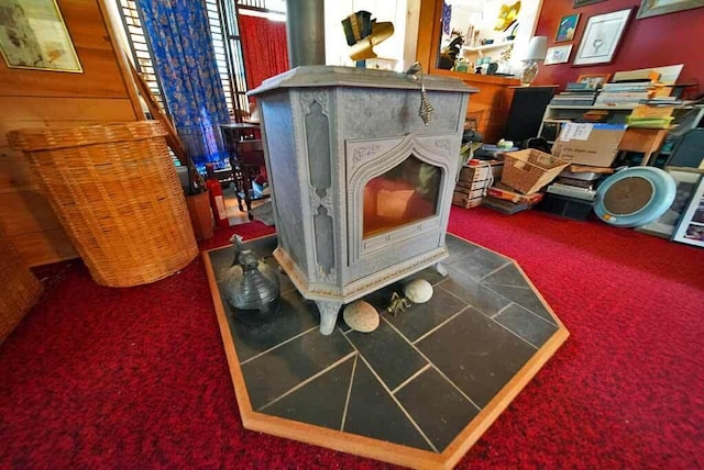 242 Crescent Park Rd, New Limerick, ME 04761 - room details with carpet
