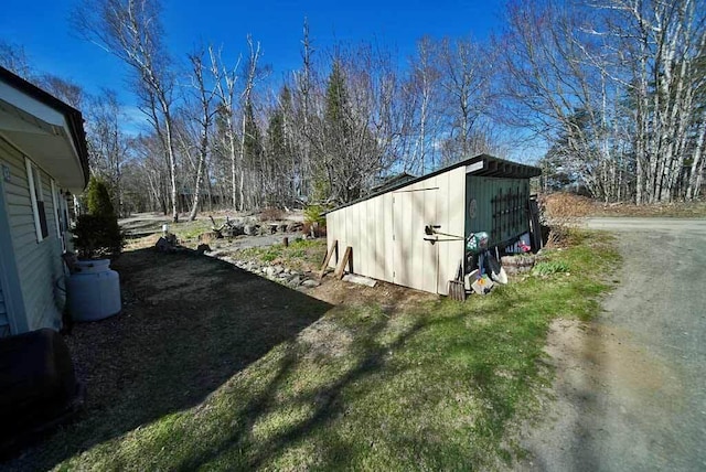 242 Crescent Park Rd, New Limerick, ME 04761 - view of shed / structure