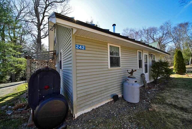 242 Crescent Park Rd, New Limerick, ME 04761 - view of home's exterior