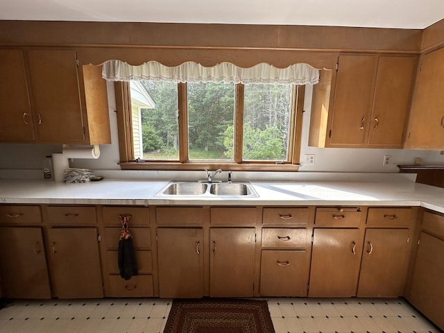 kitchen featuring sink