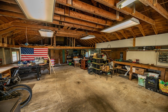 14 Porter St, Searsport, ME 04974 - garage featuring a workshop area