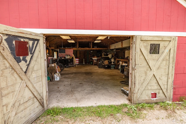14 Porter St, Searsport, ME 04974 - view of garage