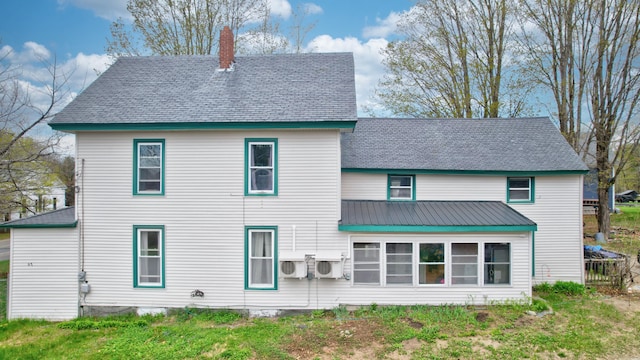 view of rear view of house