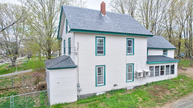 view of rear view of house