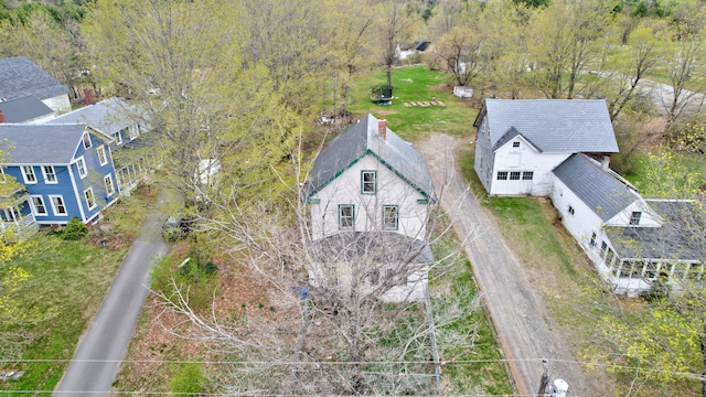 view of aerial view