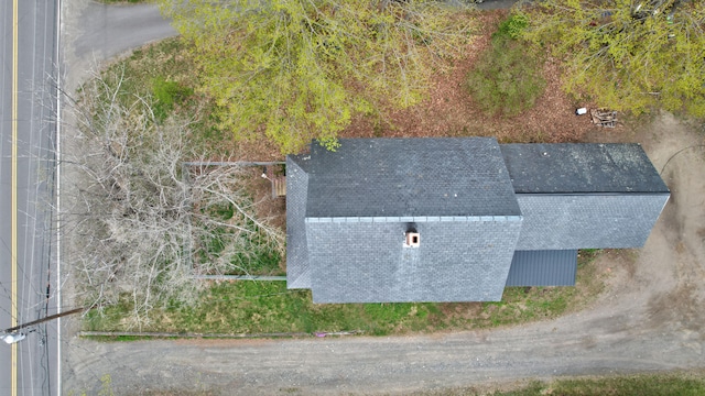 view of aerial view