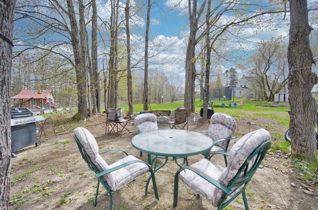 view of patio