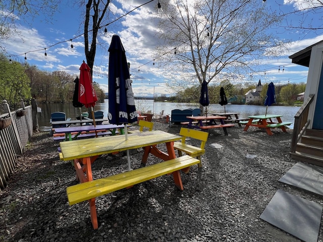 9 Tenney Hill Rd, Monson, ME 04464 - view of yard featuring a water view