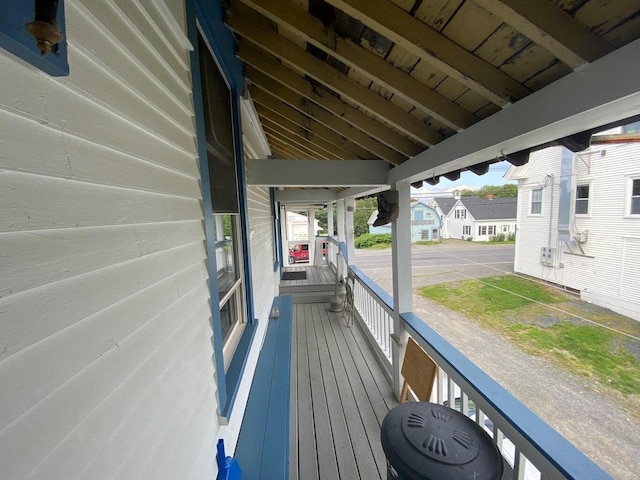 9 Tenney Hill Rd, Monson, ME 04464 - view of deck