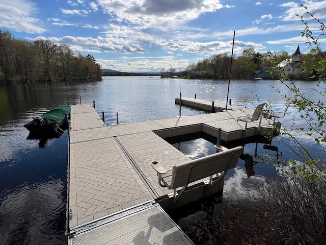9 Tenney Hill Rd, Monson, ME 04464 - view of dock featuring a water view
