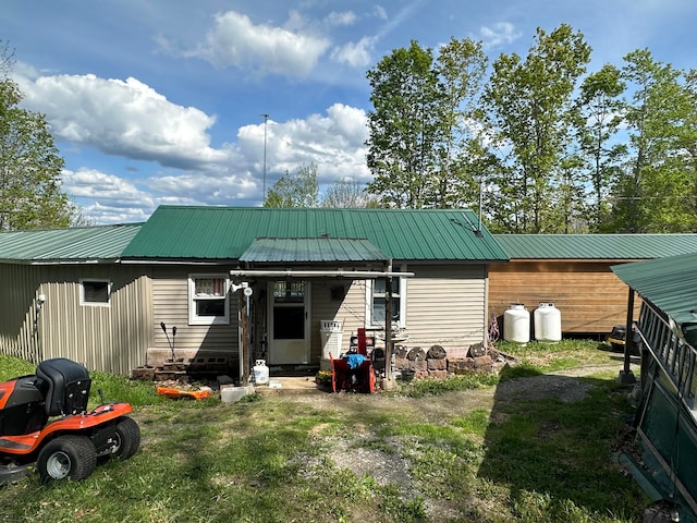 view of rear view of property