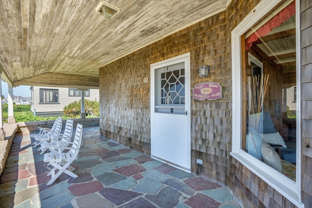 93 Beach Ave, Kennebunk, ME 04043 - view of covered porch