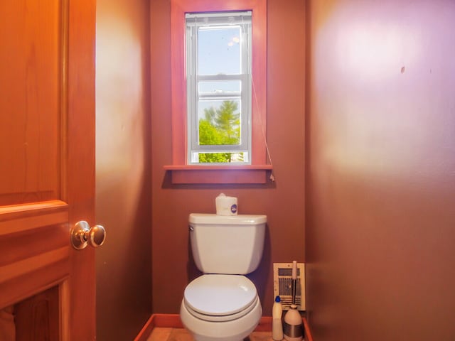 bathroom with toilet