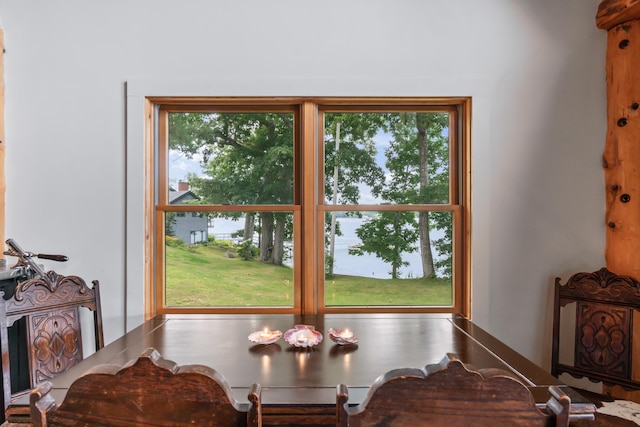 114 Fort Rd, Edgecomb, ME 04556 - dining area with a healthy amount of sunlight