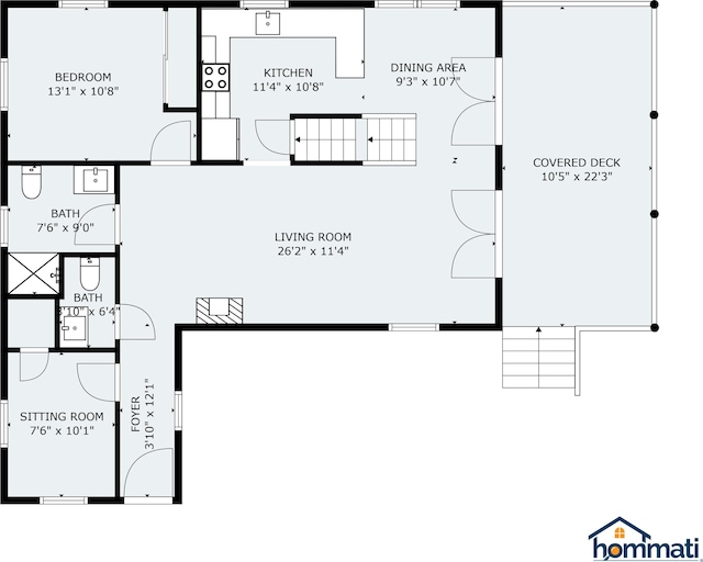 114 Fort Rd, Edgecomb, ME 04556 - view of layout