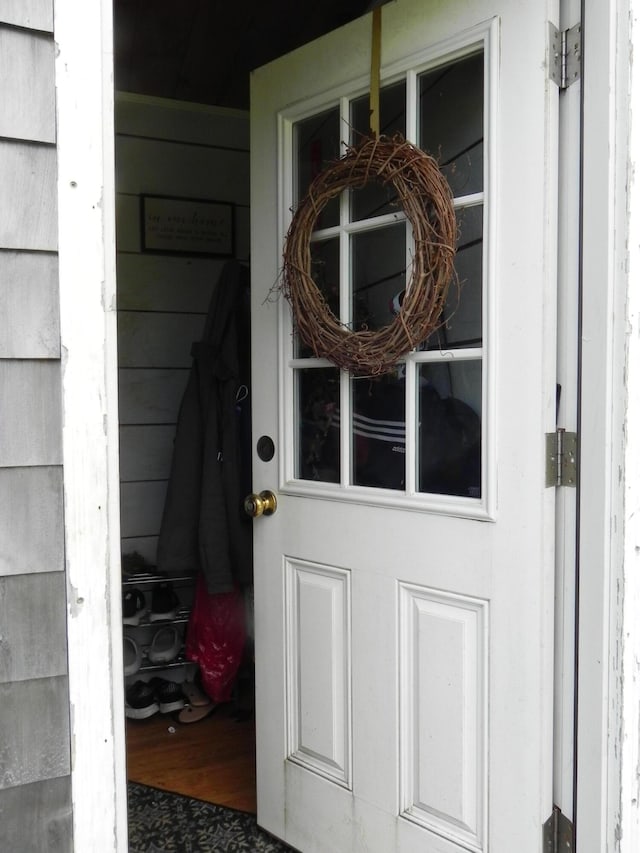 view of property entrance