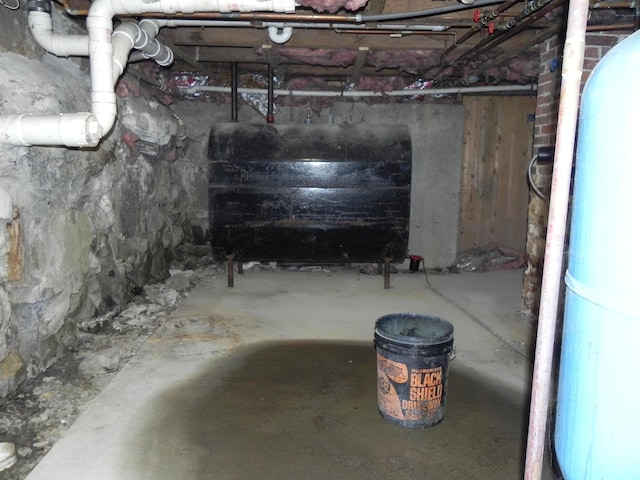 view of basement