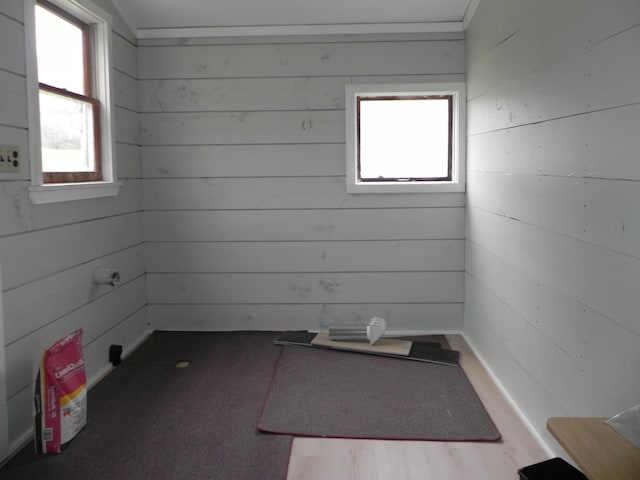 empty room featuring plenty of natural light