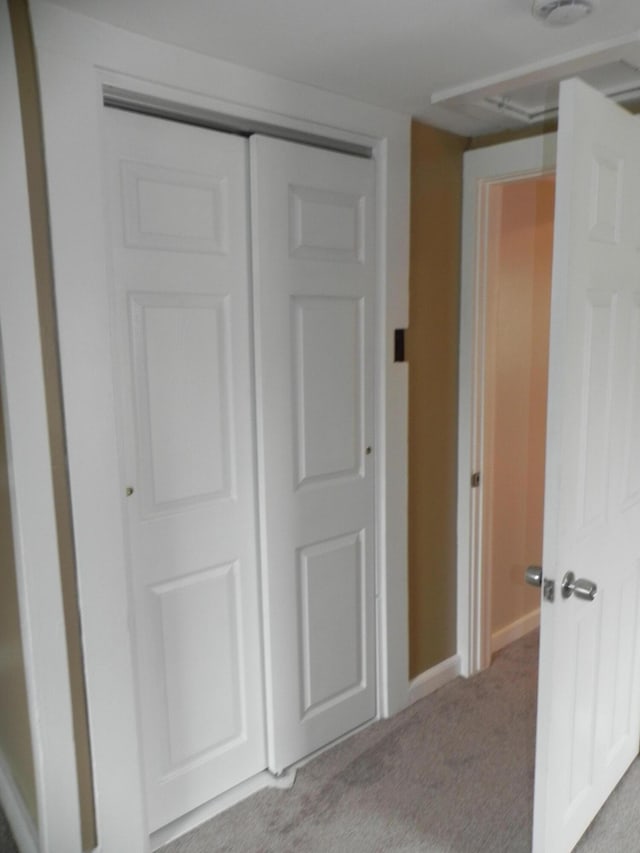 view of closet