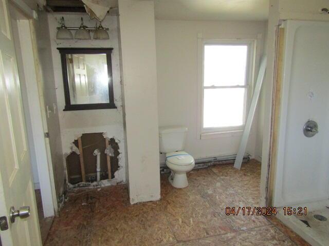 bathroom with toilet