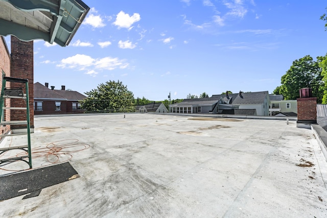 view of vehicle parking