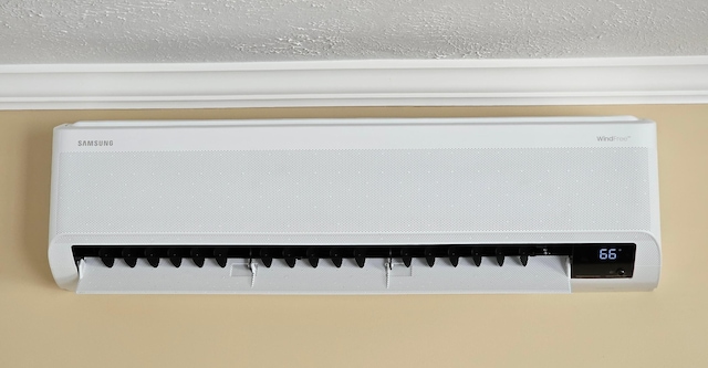 176 Market St, Fort Kent, ME 04743 - detailed view of heating unit