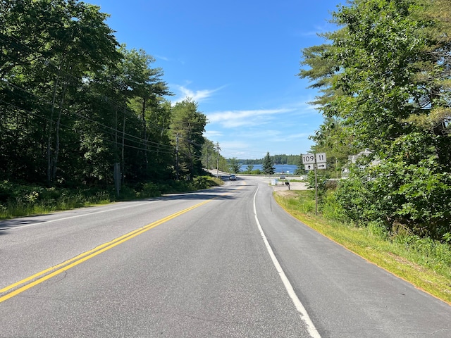 view of road