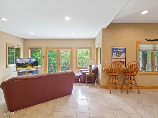 view of living room