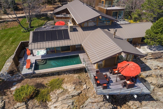 bird's eye view