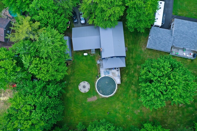 drone / aerial view