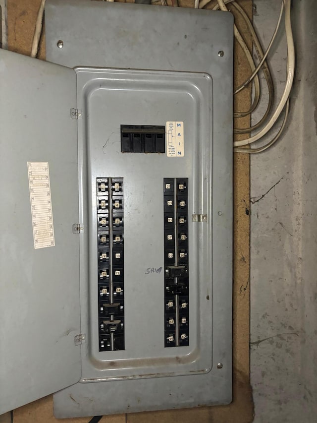 utilities with electric panel