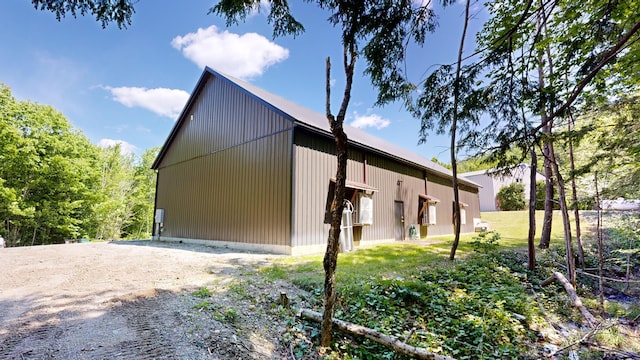 view of side of home