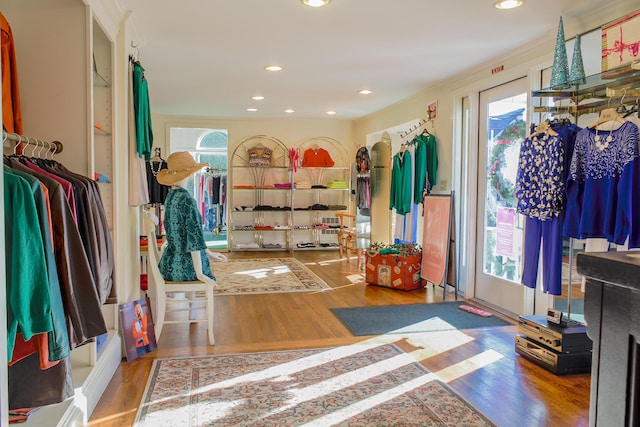 30 Ocean Ave, Kennebunkport, ME 04046 - spacious closet with wood finished floors