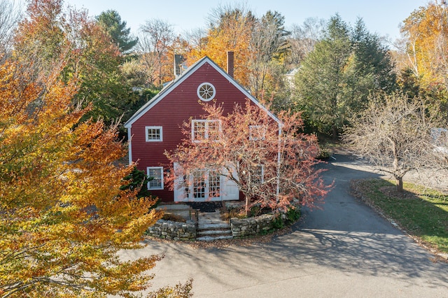 view of property exterior